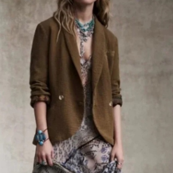 Free People Jackets & Blazers - Free people Rowan blazer small